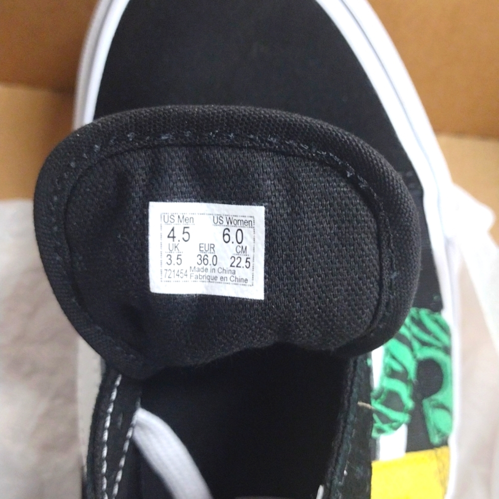 VANS RASTA Skate Shoe! - Picture 6 of 6